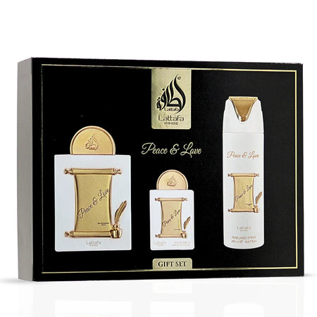 Lattafa Pride Peace & Love Giftset