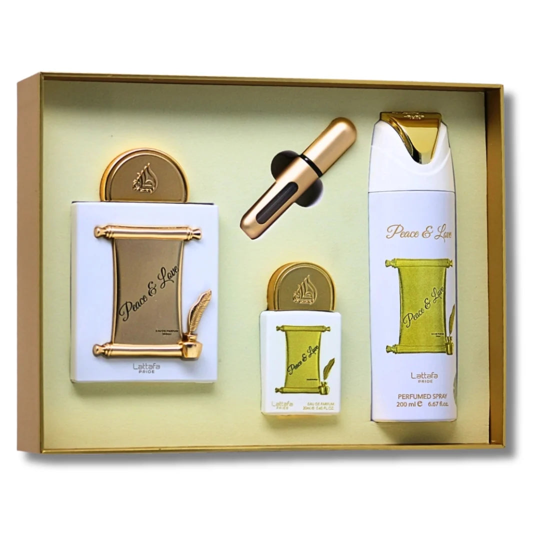 Lattafa Pride Peace & Love Giftset