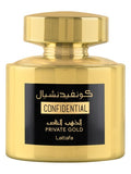 Lattafa Confidential Private Gold Eau de Parfum 100 ml