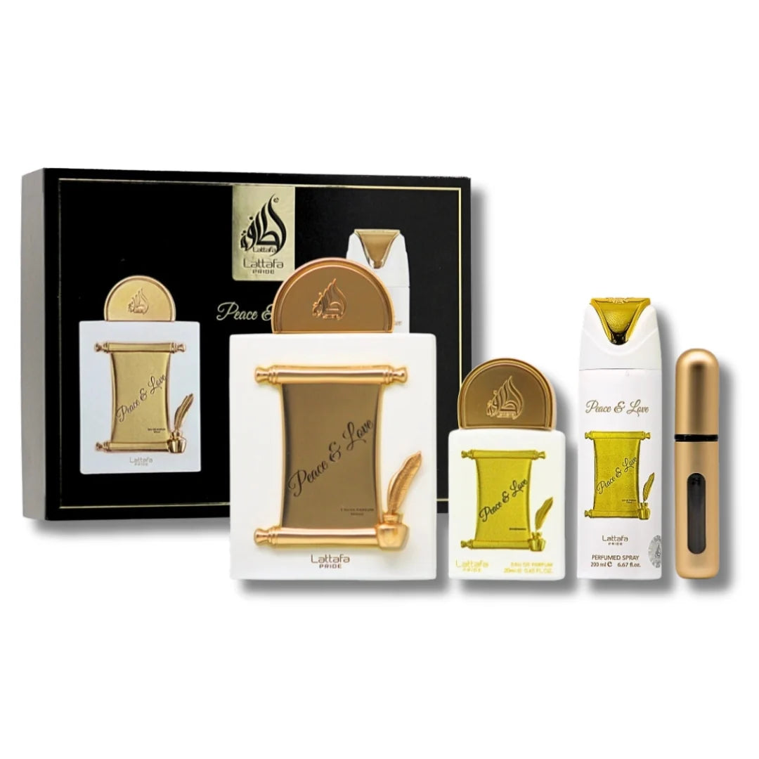 Lattafa Pride Peace & Love Giftset
