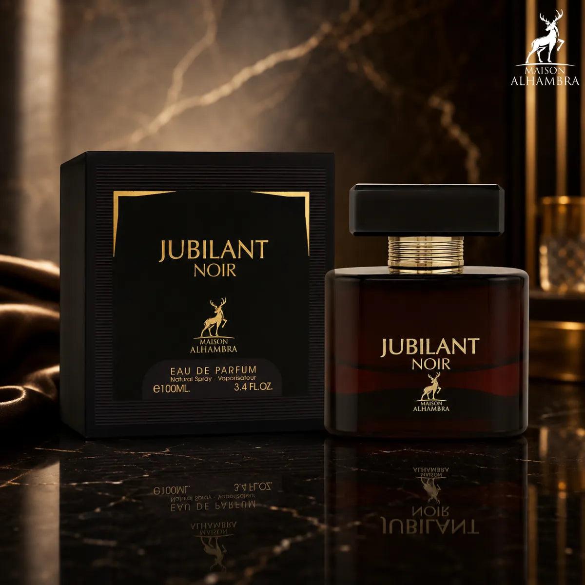 Maison Alhambra Jubilant Noir EDP 100ml