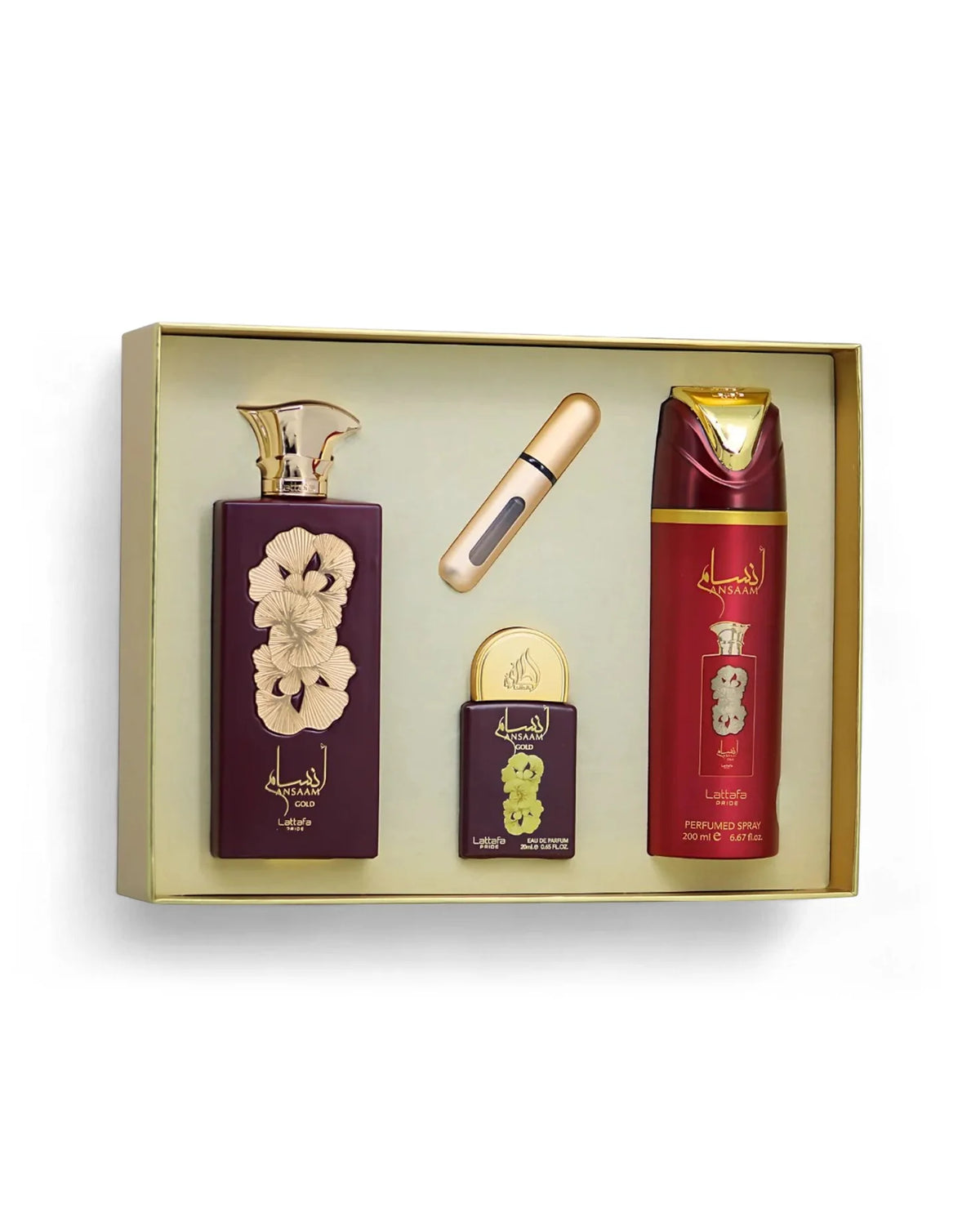 Lattafa Pride Ansaam Gold Gift Set