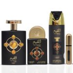 Lattafa Pride Al Qiam Gold Giftset EDP 100ml + 20ml + Deodorant 200ml Women Fragnance - Image 3