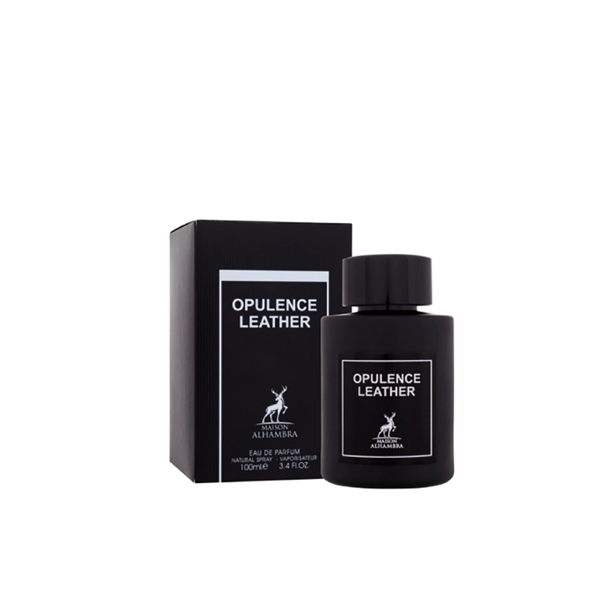 maisonalhambraOPULENCELEATHER Maison Alhambra Opulence Leather EDP 100ml - Image 1