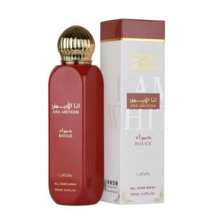 Lattafa ana abiyedh rouge All over spray